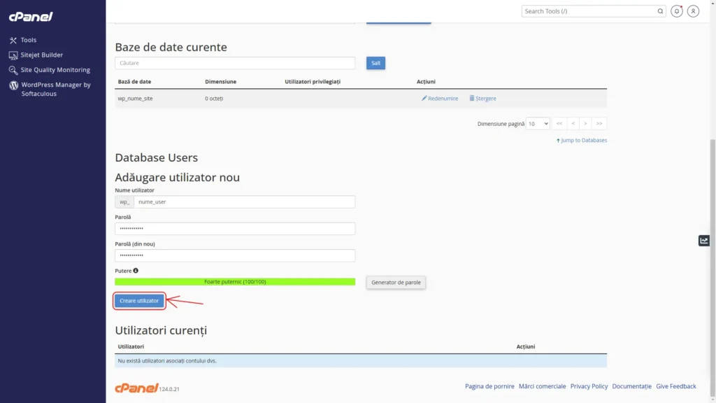 Create a Database User Create a Database User