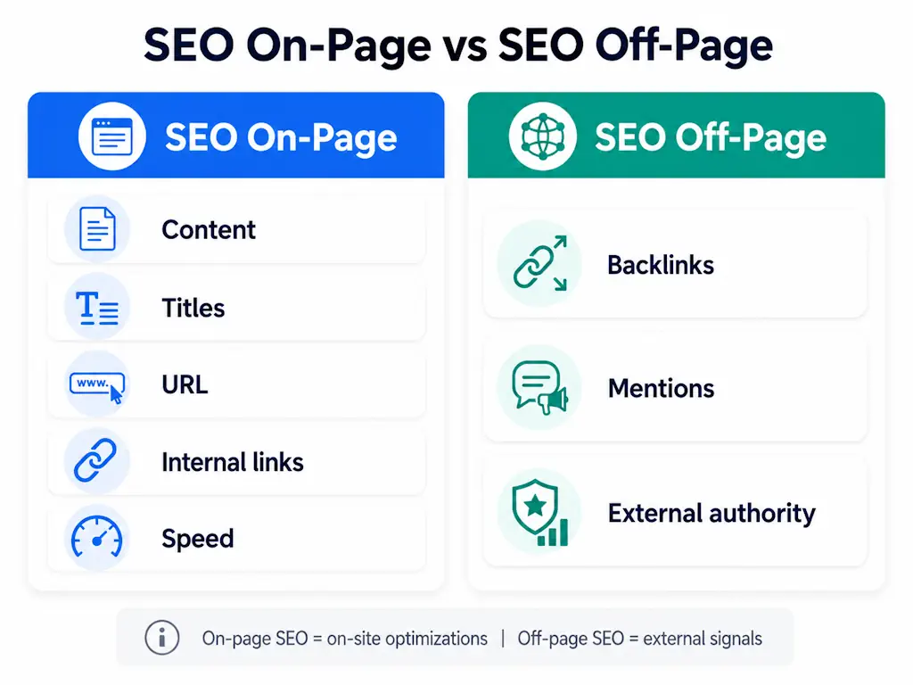 On-Page and Off-Page SEO On-Page and Off-Page SEO